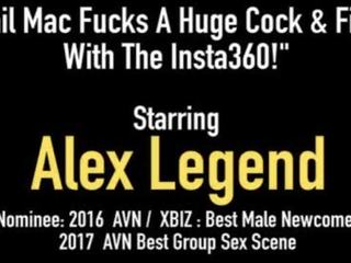 Hovne opp stor pupper abigail mac knullet av alex legende med 360 kamera